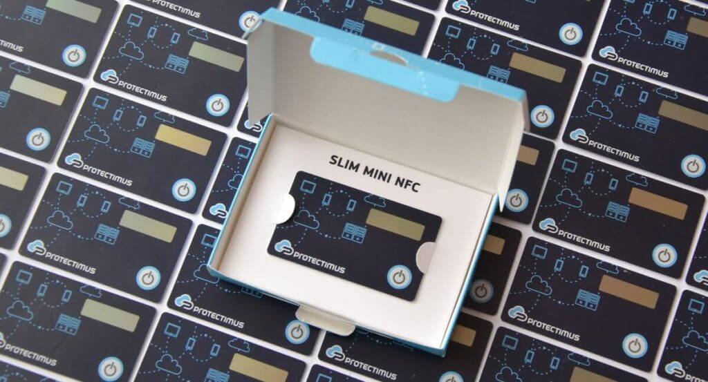 Аппаратный OTP токен Protectimus Slim NFC